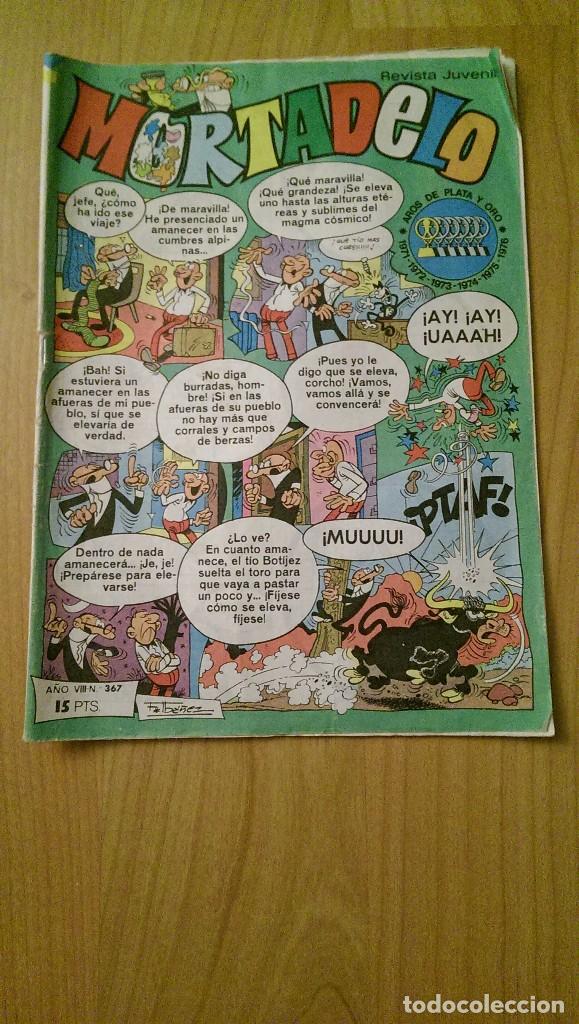 Tebeos: TEBEO MORTADELO N&ordm; 367 A&Ntilde;O 1977 - Foto 1