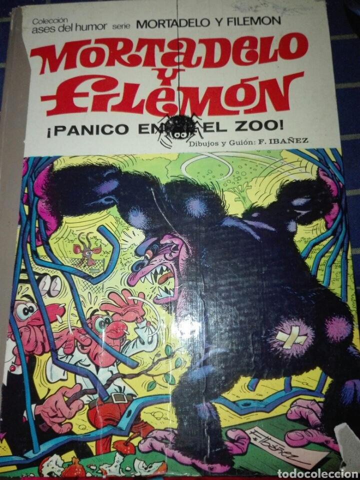 Tebeos: MORTADELO Y FILEMON . PANICO EN EL ZOO - Foto 1