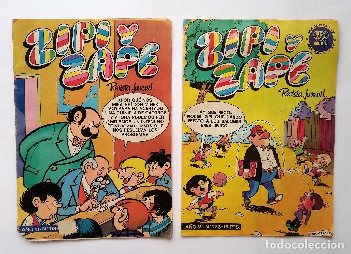 Tebeos: ZIPI Y ZAPE N&Uacute;MEROS 118 Y 273. - Foto 1