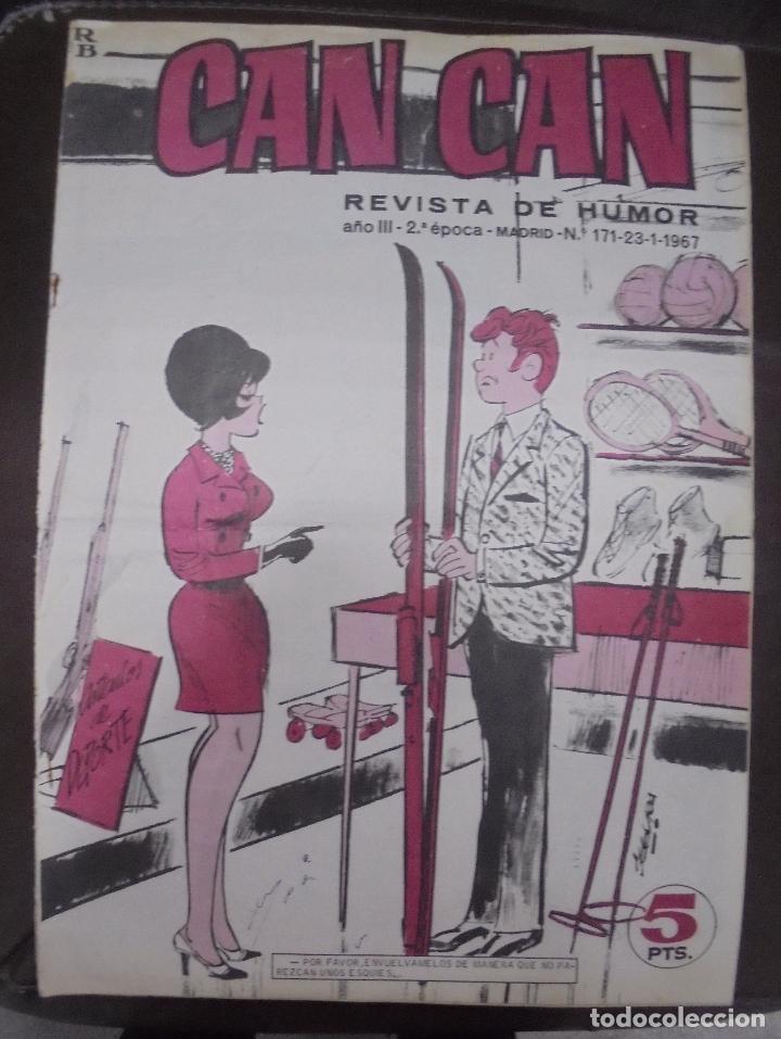 BDs: REVISTA CAN CAN. A&Ntilde;O III. 2&ordf; EPOCA. N&ordm; 171. ENERO 1967.