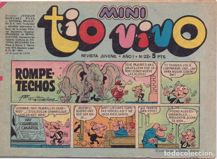 Tebeos: MINI TIO VIVO N&ordm; 22 - Foto 1
