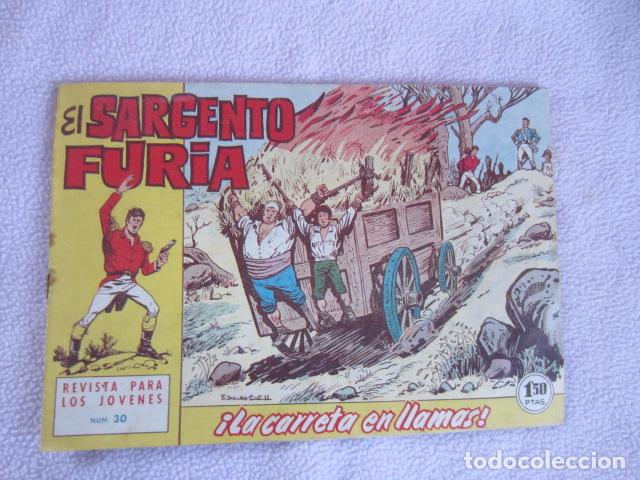 Tebeos: EL SARGENTO FURIA - 12 NUMEROS - Foto 1