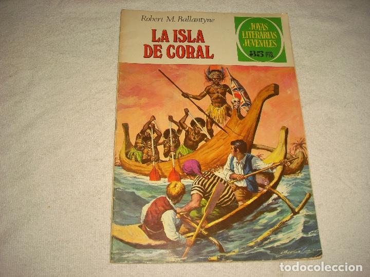 Tebeos: JOYAS LITERARIAS 42 . LA ISLA DE CORAL - Foto 1