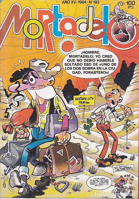 Tebeos: COMIC COLECCION SUPER MORTADELO N&ordm; 193 - Foto 1