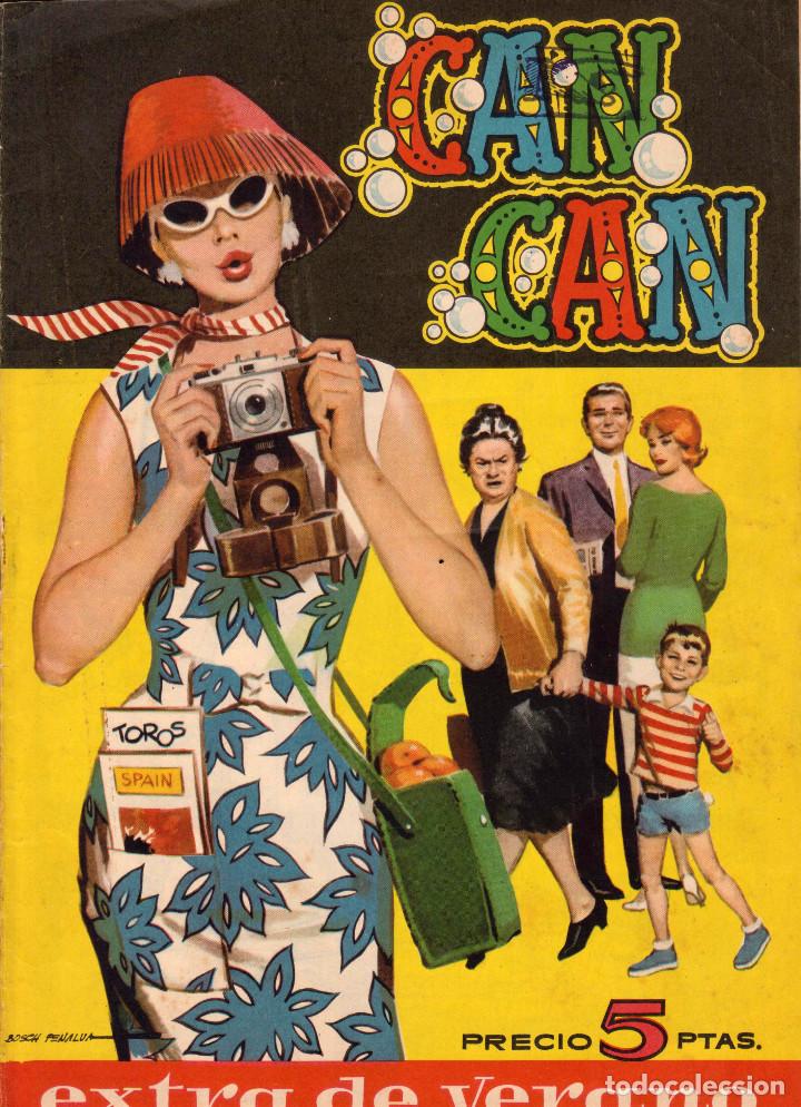 Tebeos: Can Can. Extra de Verano. Perfecto estado - Foto 1