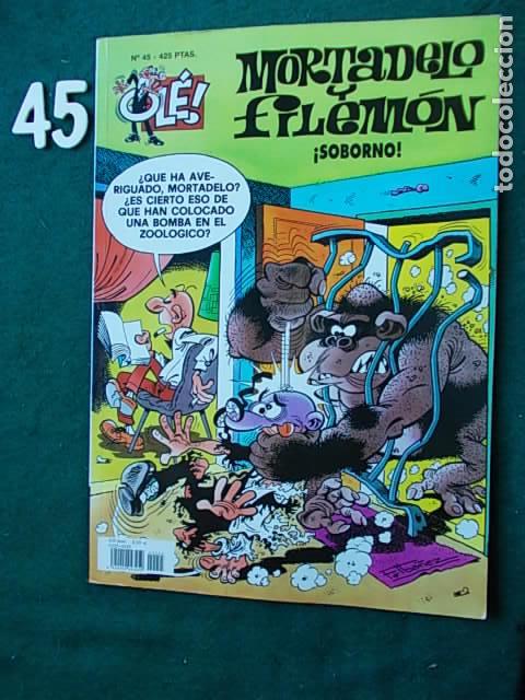 Tebeos: Mortadelo y Filemon colecci&oacute;n Ol&eacute; n&ordm; 45 - Foto 1