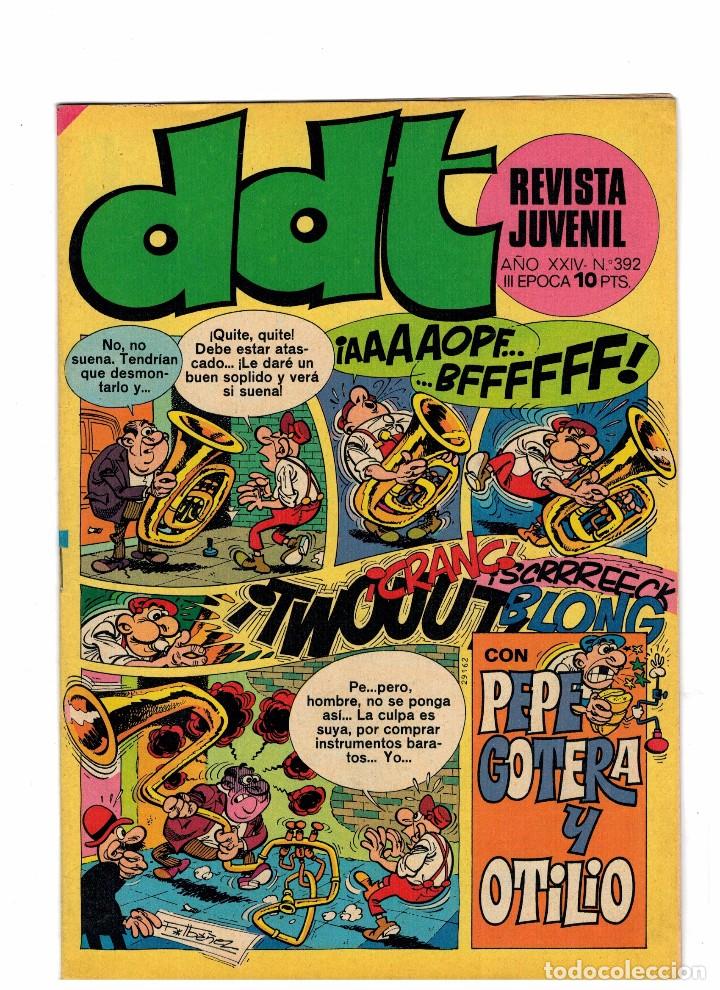 Tebeos: DDT N&ordm; 392 -EXCELENTE- - Foto 1