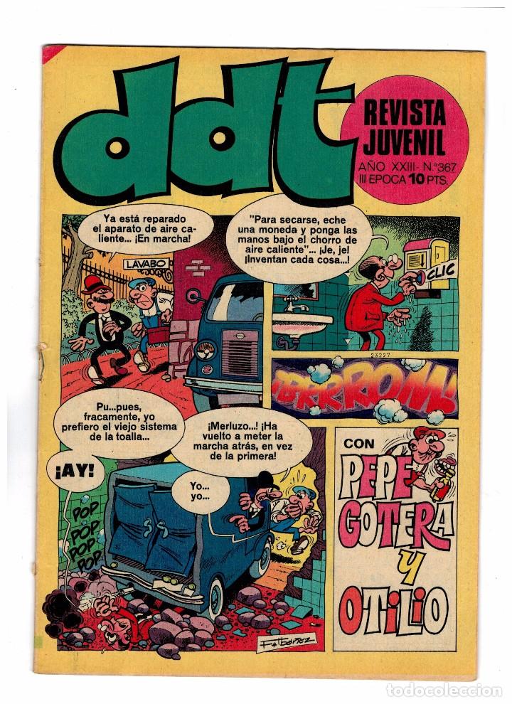 Tebeos: DDT N&ordm; 367 -EXCELENTE- - Foto 1