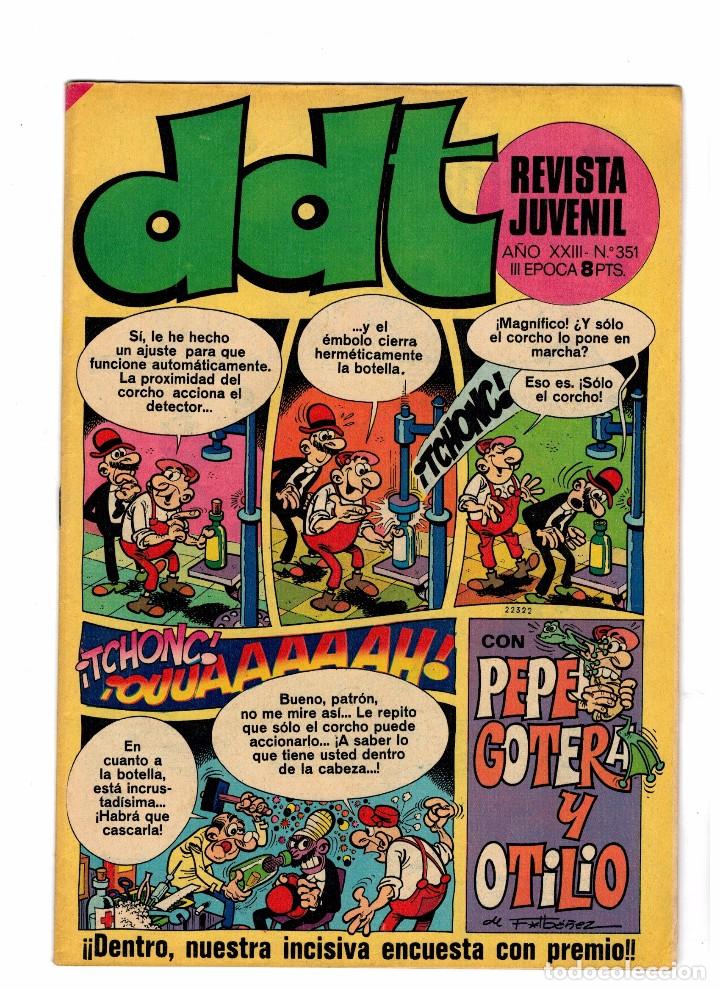 Tebeos: DDT N&ordm; 351  MUY BUENO - Foto 1
