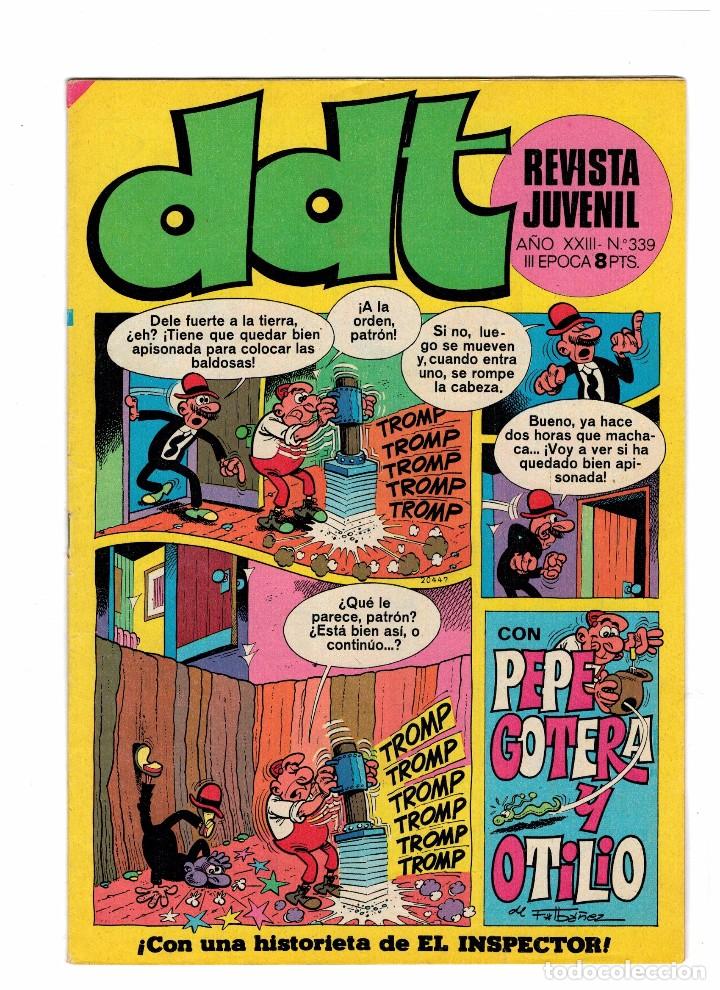 Tebeos: DDT N&ordm; 339   -EXCELENTE- - Foto 1