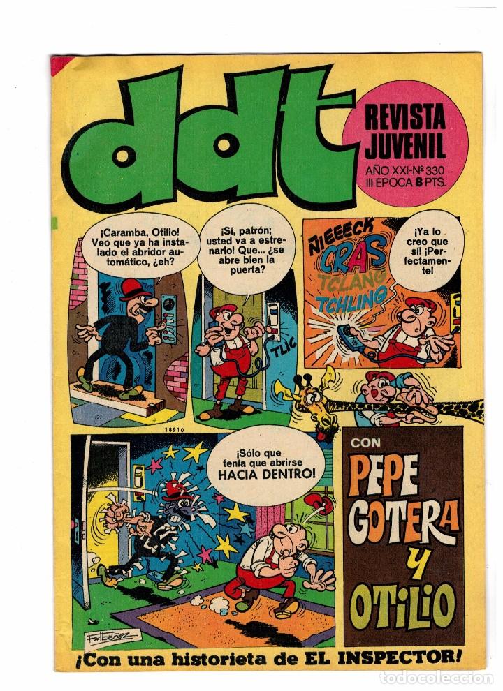 Tebeos: DDT N&ordm; 330  MUY BUENO - Foto 1