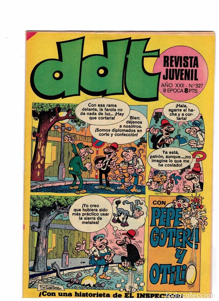 Tebeos: DDT N&ordm; 327  MUY BUENO - Foto 1