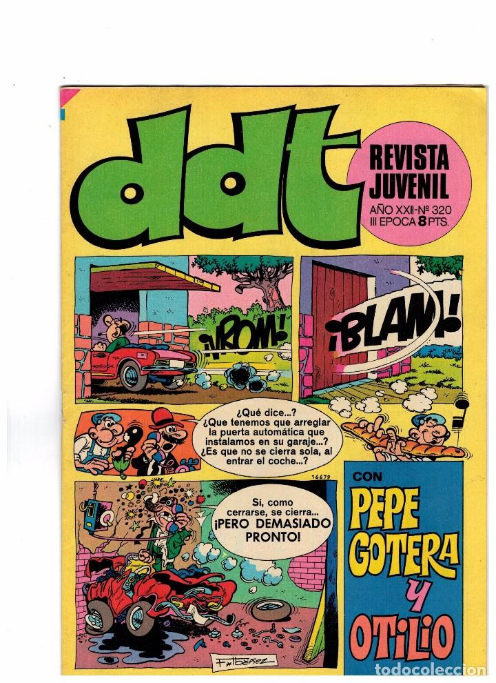 Tebeos: DDT N&ordm; 320  MUY BUENO - Foto 1