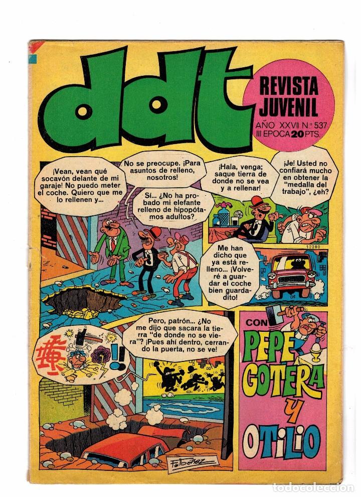 Tebeos: DDT III &Eacute;POCA N&ordm; 537 - Foto 1