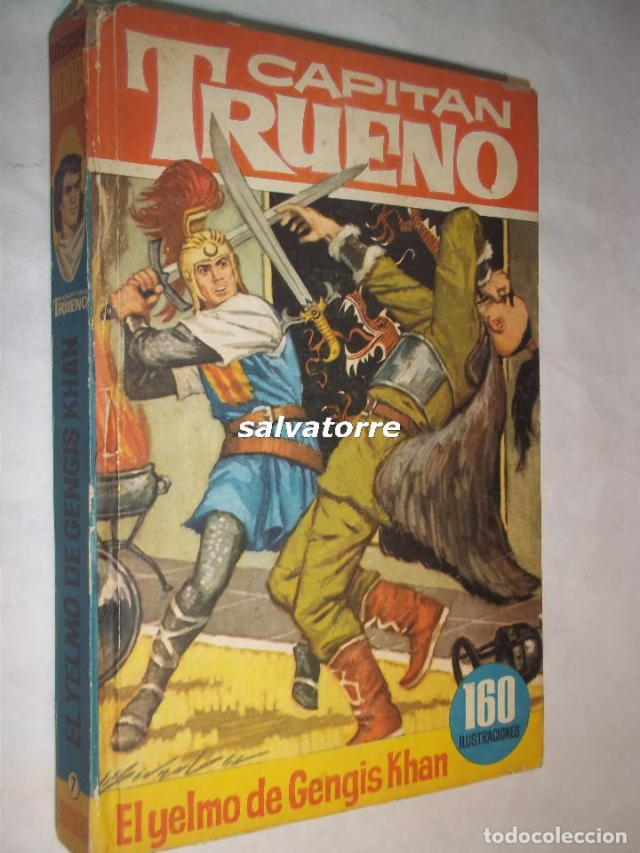 Tebeos: CAPITAN TRUENO.EL YELMO DE GENGIS KHAN.PRIMERA EDICION. 1963.TAPA DURA.
