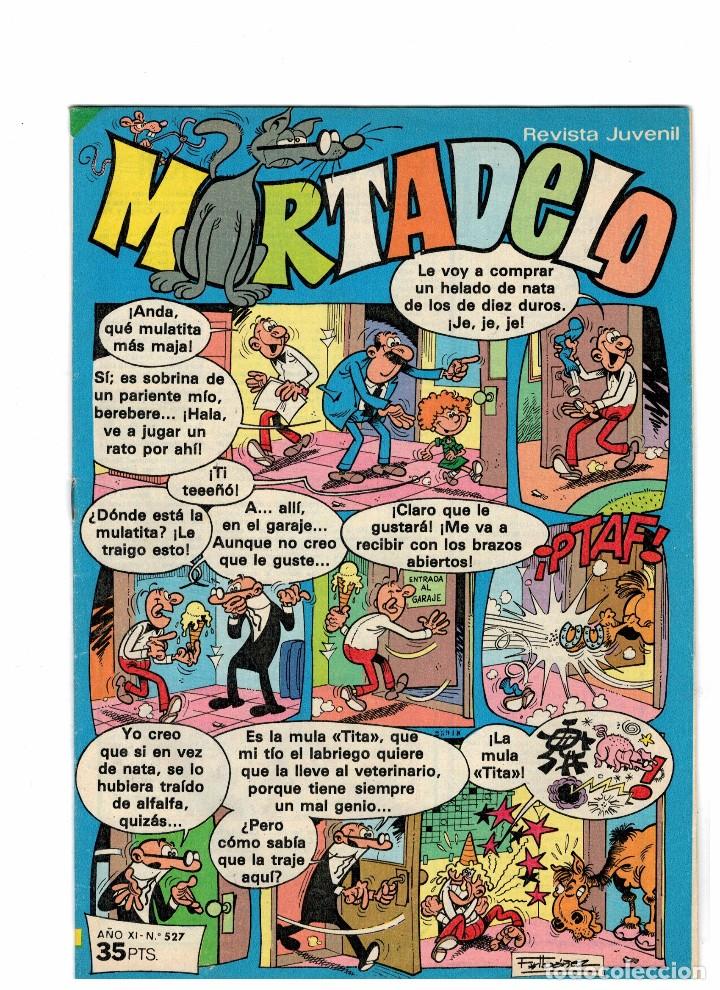 Tebeos: MORTADELO N&ordm; 527 - Foto 1
