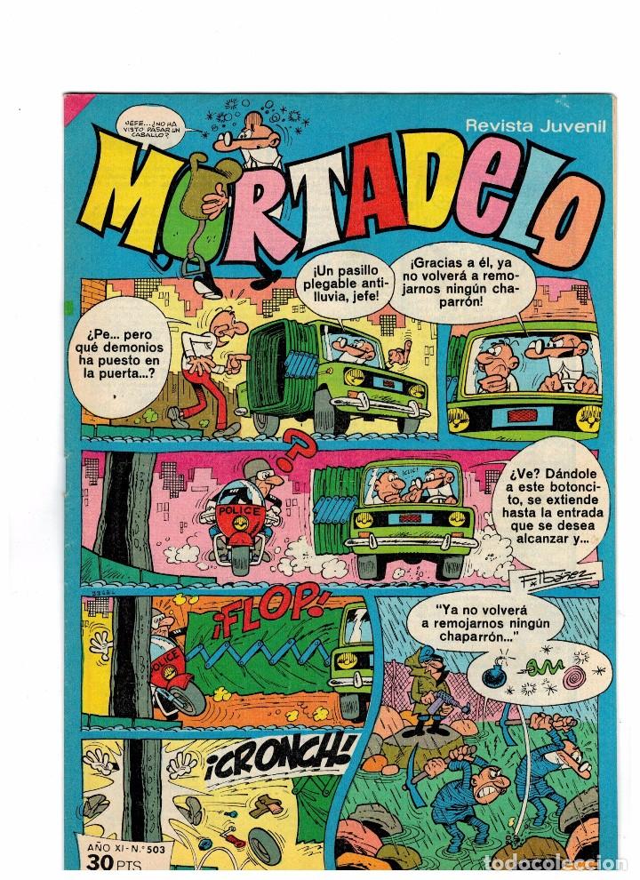 Tebeos: MORTADELO N&ordm; 503 - Foto 1