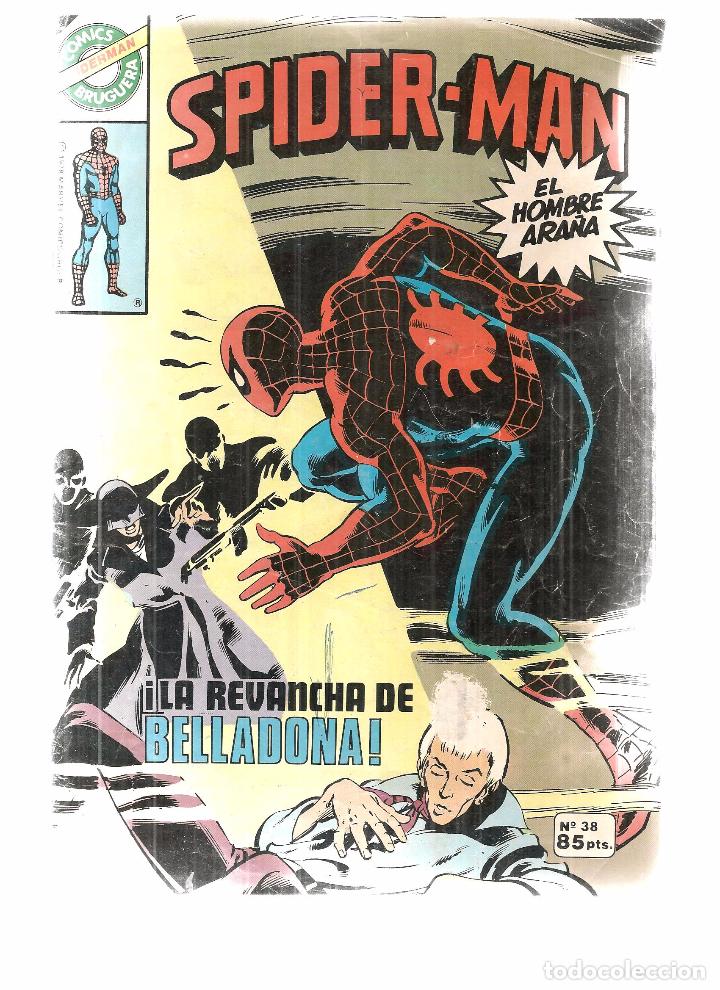 Tebeos: SPIDERMAN. N&ordm; 38. COMICS BRUGUERA. (C/A55) - Foto 1