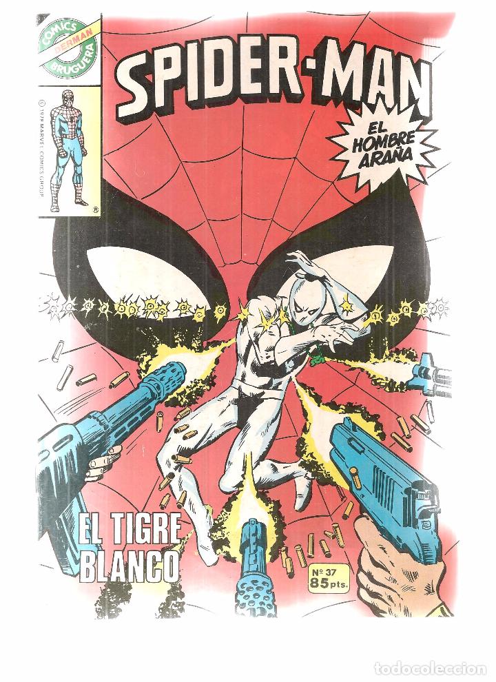 Tebeos: SPIDERMAN. N&ordm; 37. COMICS BRUGUERA. (C/A55) - Foto 1