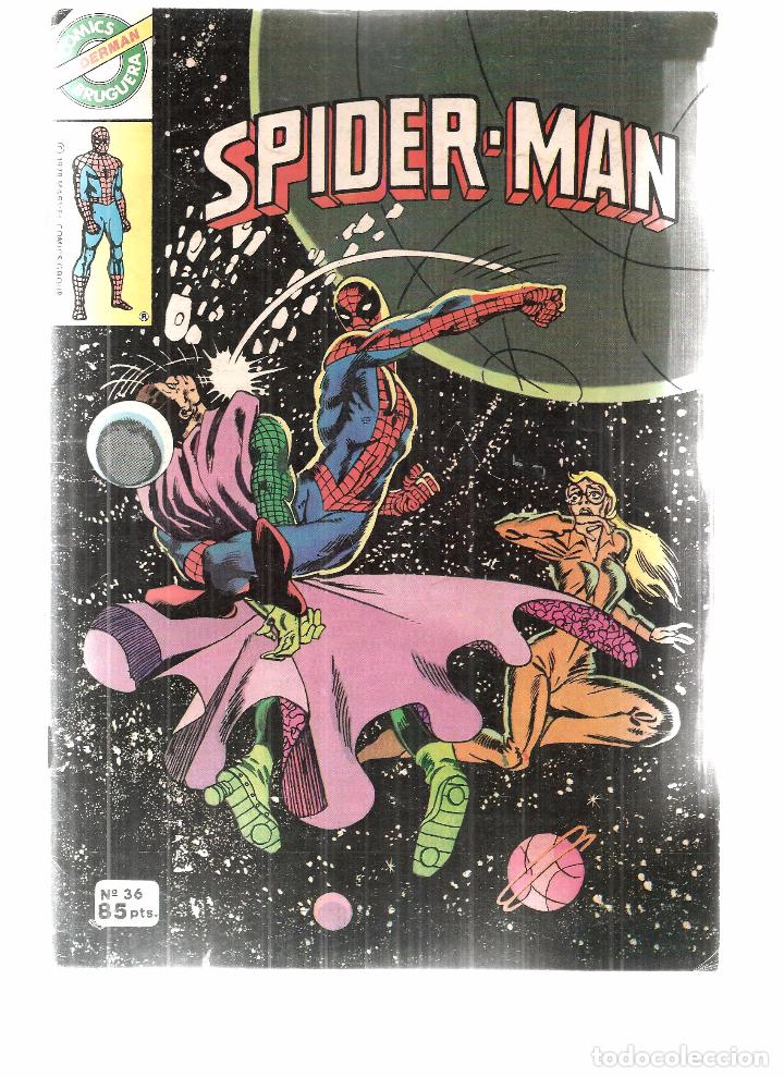 Tebeos: SPIDERMAN. N&ordm; 36. COMICS BRUGUERA. (C/A55) - Foto 1