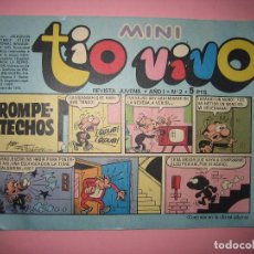 Tebeos: TEBEO - COMIC - MINI TIO VIVO - AÑO I - Nº 2 - EDITORIAL BRUGUERA - AÑO 1975 - PERFECTO ESTADO - VER
