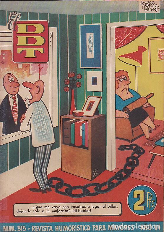 Tebeos: COMIC COLECCION DDT N&ordm; 315 - Foto 1