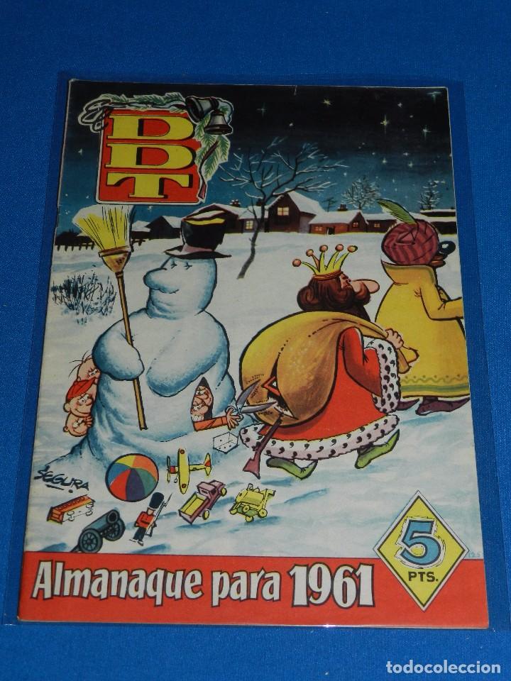 Tebeos: (M6) DDT ALMANAQUE 1961 , EDT BRUGUERA , POCAS SEÑALES DE USO - Foto 1 - 103568767