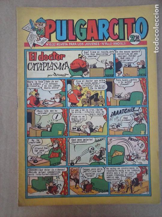 Tebeos: PULGARCITO N&ordm; 1632 CON INSPECTOR DAN - Foto 1