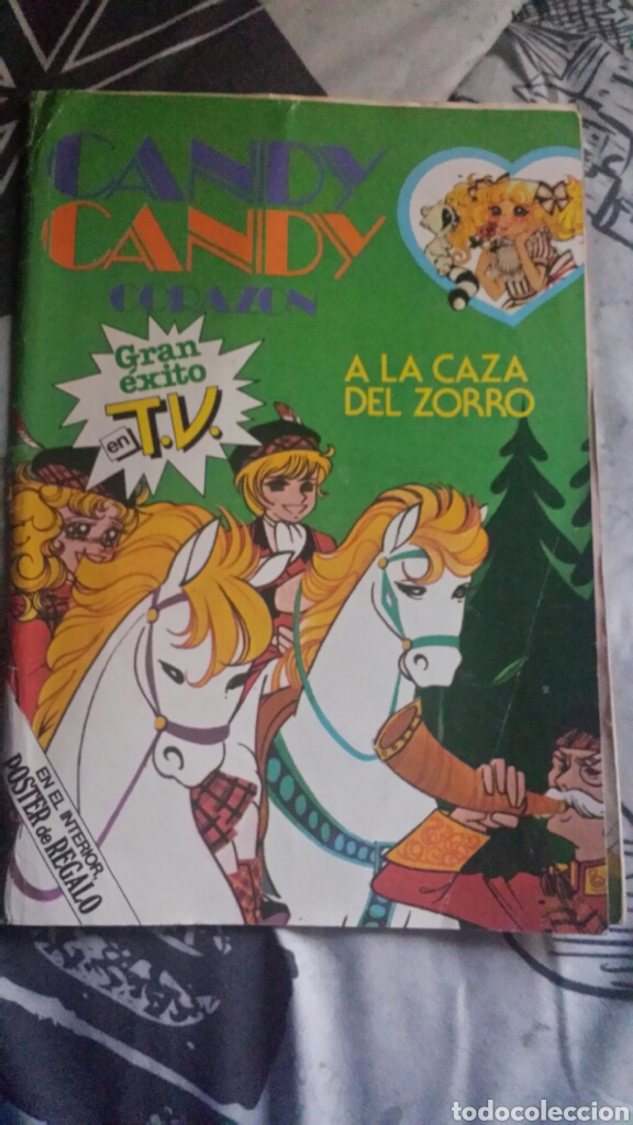Tebeos: CANDY CANDY 10 con poster comic manga bruguera - Foto 1