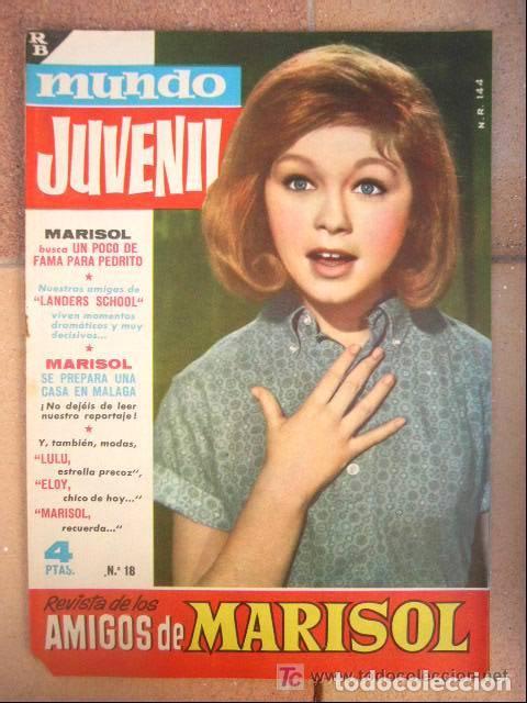 BDs: MUNDO JUVENIL-LA REVISTA DE LOS AMIGOS DE MARISOL -N&ordm; 18 -SEGURA-CUY&Aacute;S-GUILLAM&Oacute;N-1963-BUENO-LEA-8221