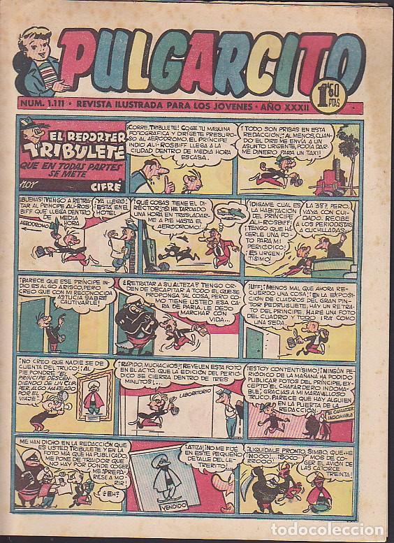 Tebeos: COMIC COLECCION PULGARCITO N&ordm; 1111 - Foto 1