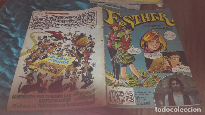 Tebeos: ESTHER N&ordm;32 CON POSTER DE VICTOR MANUEL - Foto 1