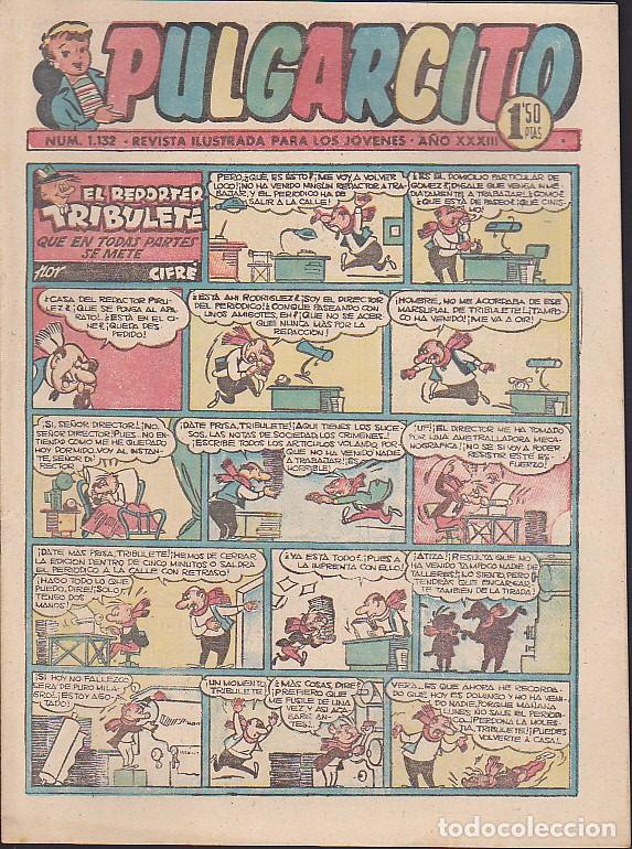 Tebeos: COMIC COLECCION PULGARCITO N&ordm; 1132 - Foto 1