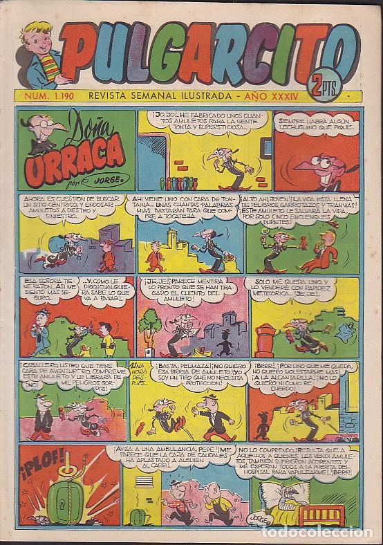 Tebeos: COMIC COLECCION PULGARCITO N&ordm; 1190 - Foto 1