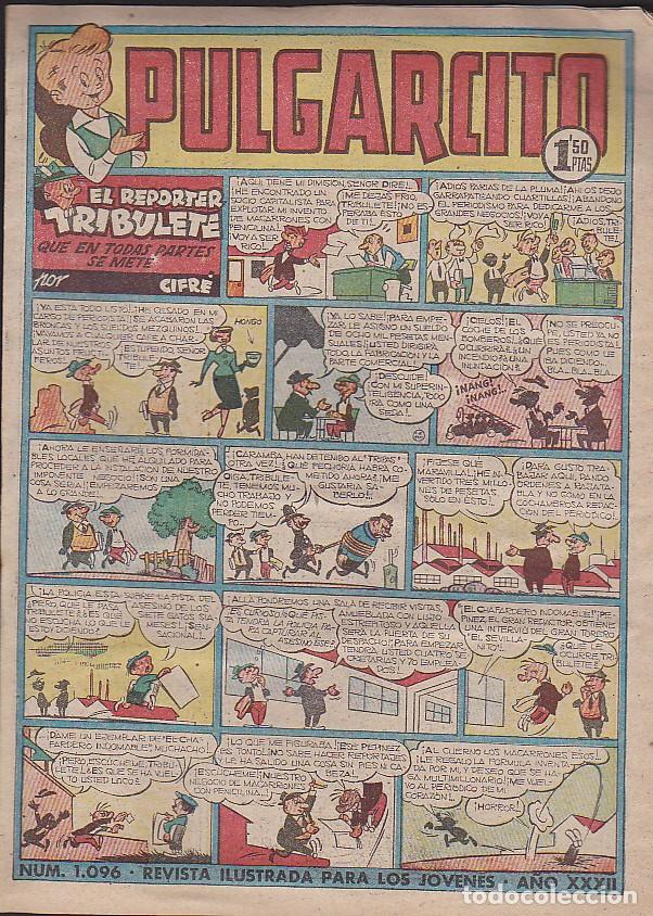 Tebeos: COMIC COLECCION PULGARCITO 1096 - Foto 1