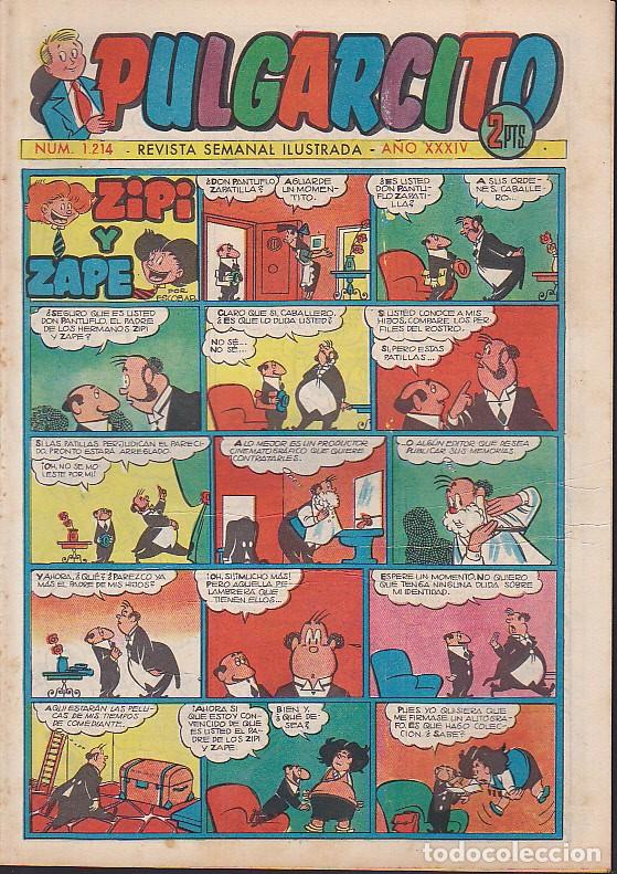 Tebeos: COMIC COLECCION PULGARCITO N&ordm; 1214 - Foto 1
