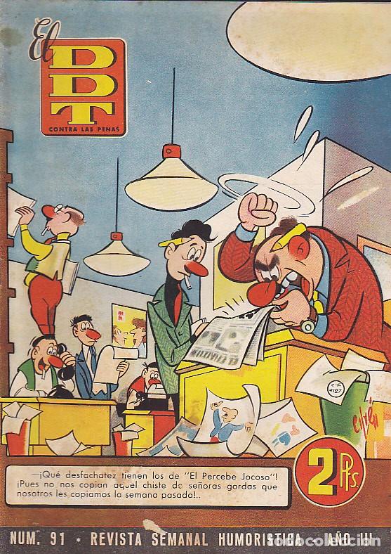 Tebeos: COMIC COLECCION DDT N&ordm; 91 - Foto 1