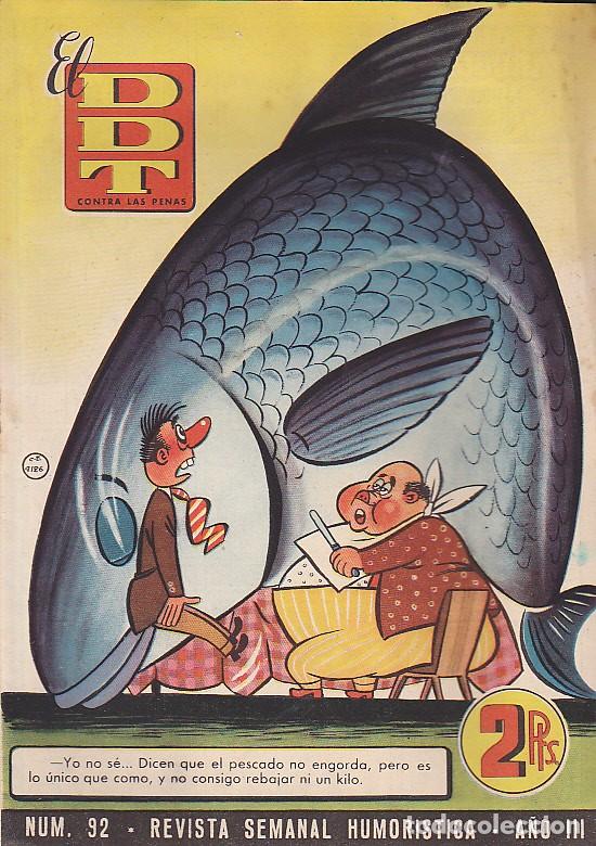 Tebeos: COMIC COLECCION DDT N&ordm; 92 - Foto 1