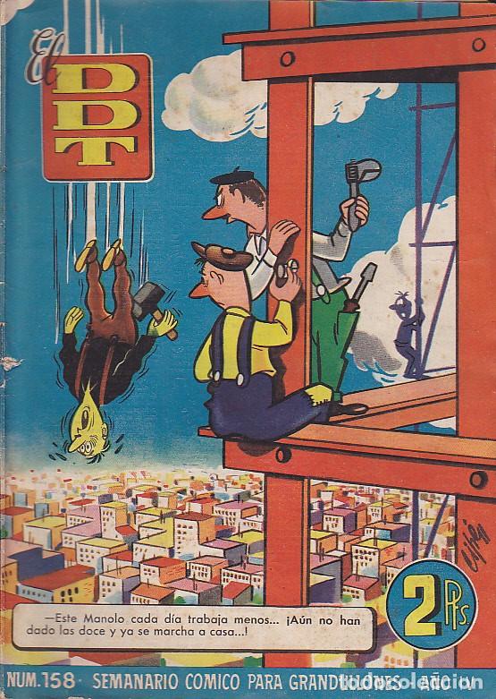 Tebeos: COMIC COLECCION DDT N&ordm; 158 - Foto 1