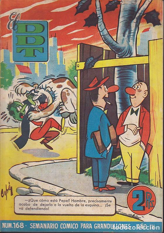 Tebeos: COMIC COLECCION DDT N&ordm; 168 - Foto 1