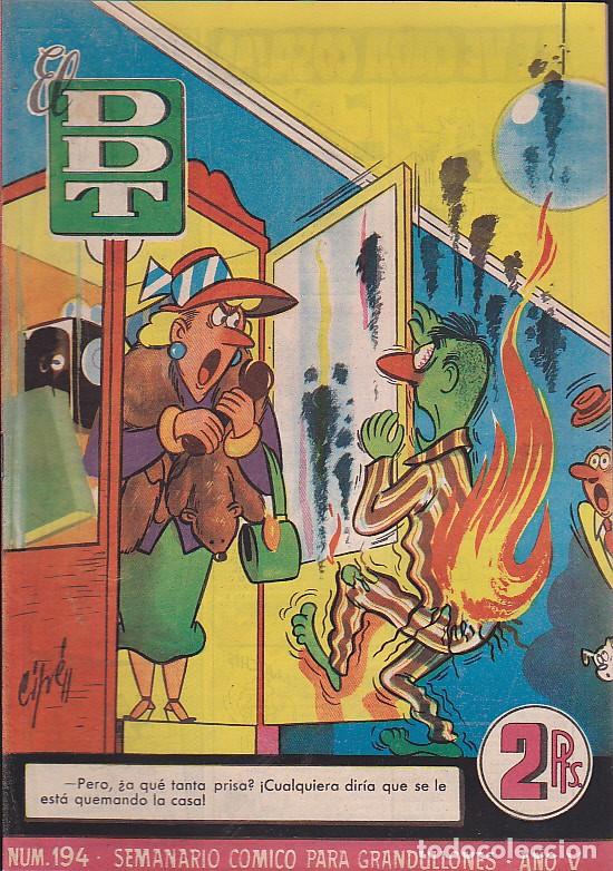 Tebeos: COMIC COLECCION DDT N&ordm; 194 - Foto 1