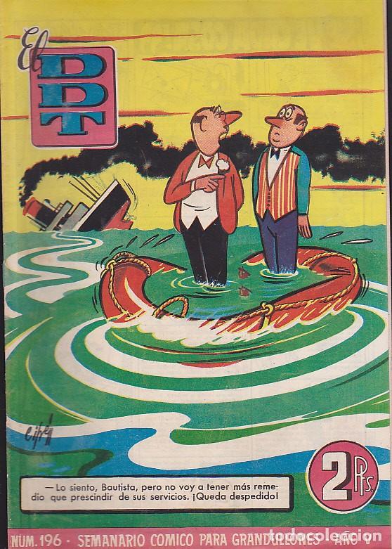 Tebeos: COMIC COLECCION DDT N&ordm; 196 - Foto 1