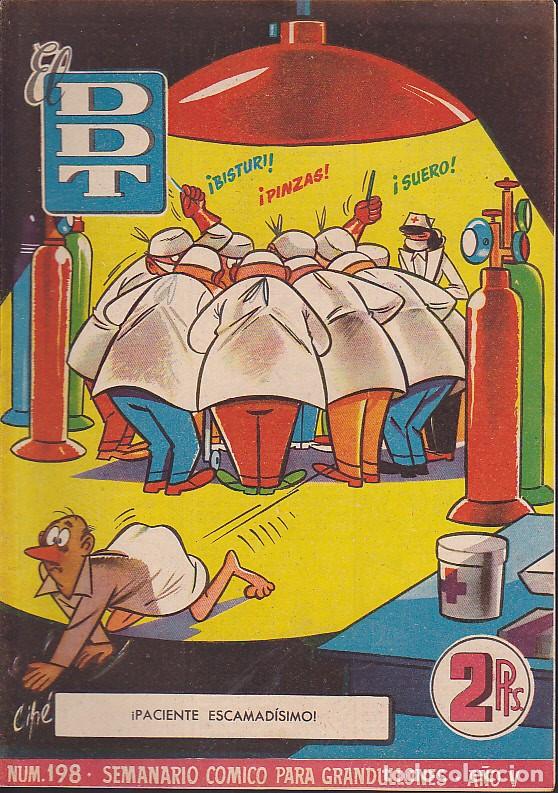 Tebeos: COMIC COLECCION DDT N&ordm; 198 - Foto 1