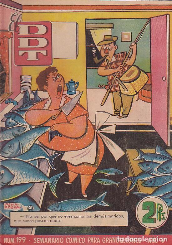 Tebeos: COMIC COLECCION DDT N&ordm; 199 - Foto 1