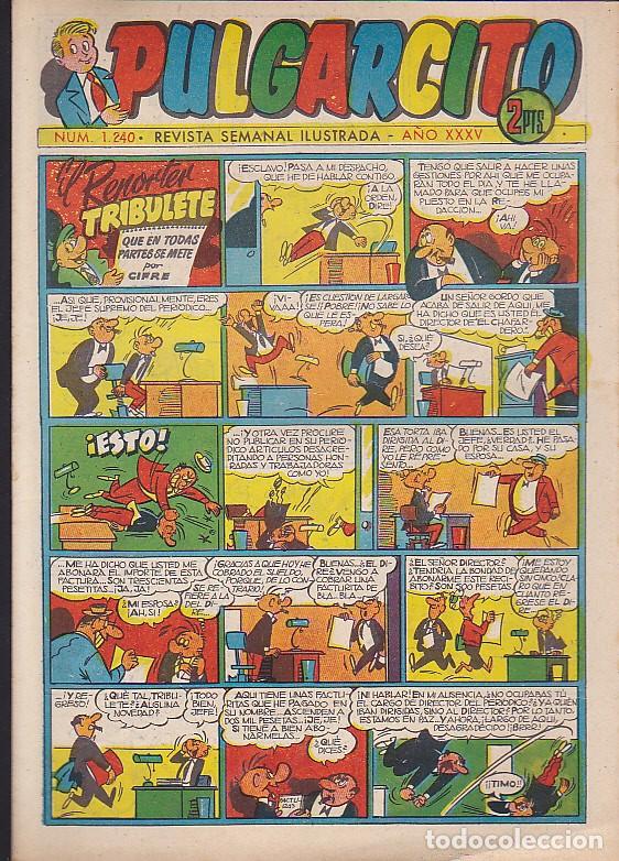 Tebeos: COMIC COLECCION PULGARCITO N&ordm; 1240 - Foto 1
