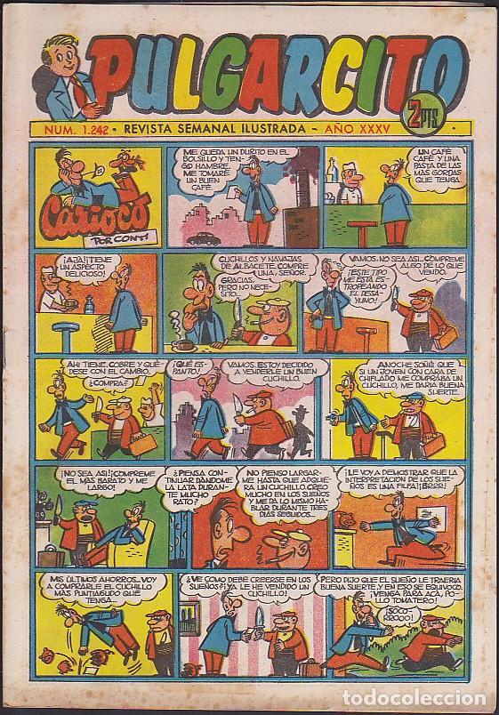 Tebeos: COMIC COLECCION PULGARCITO N&ordm; 1242 - Foto 1