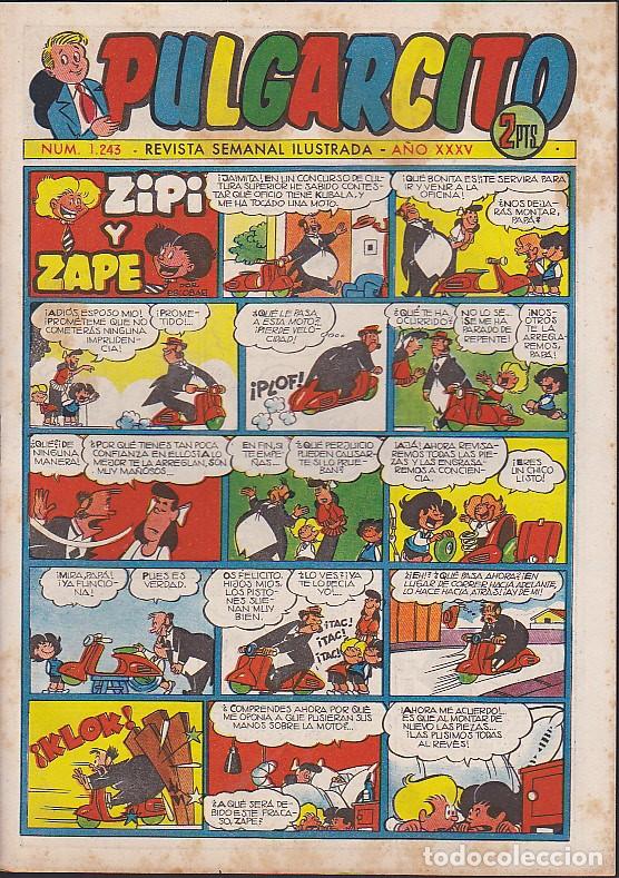Tebeos: COMIC COLECCION PULGARCITO N&ordm; 1243 - Foto 1