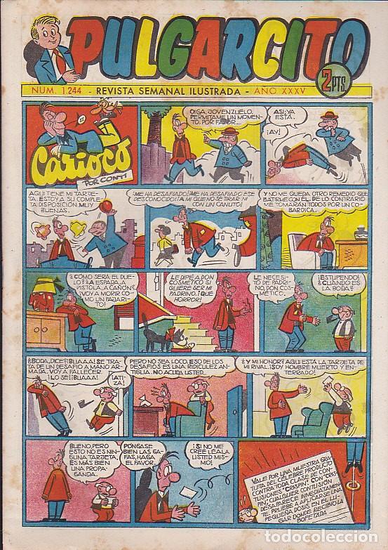 Tebeos: COMIC COLECCION PULGARCITO N&ordm; 1244 - Foto 1