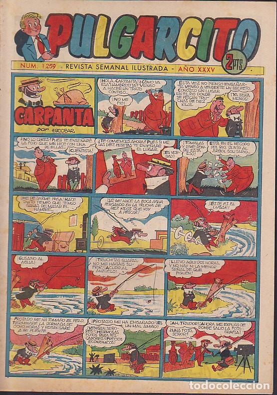 Tebeos: COMIC COLECCION PULGARCITO N&ordm; 1259 - Foto 1