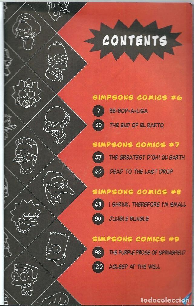 Tebeos: VE15- COMICS de LOS SIMPSONS de 1994 EN INGLES - Foto 2